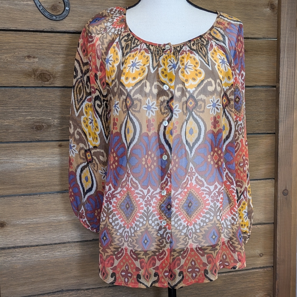 Sundance Silk Blouse